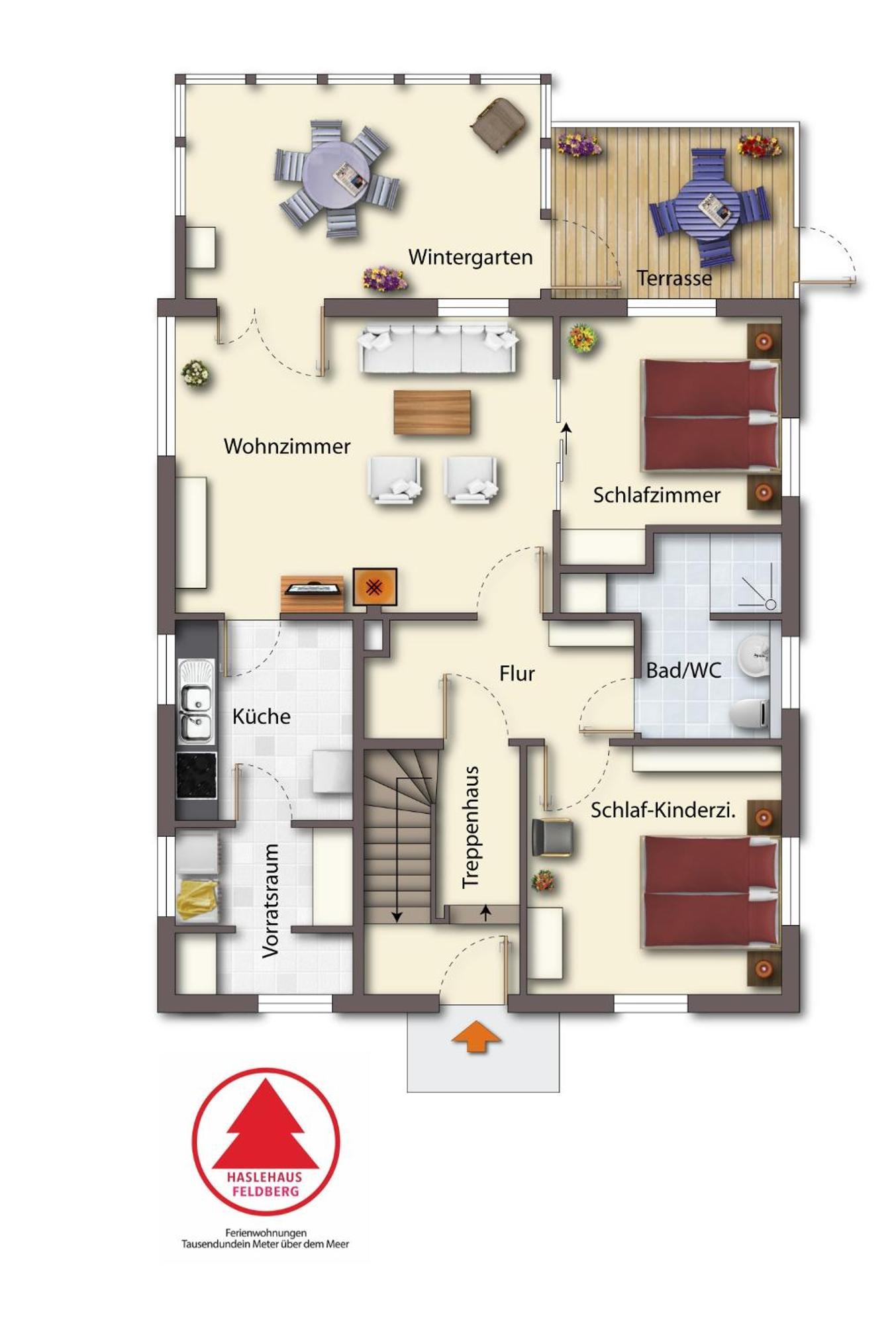Haslehaus Apartment *